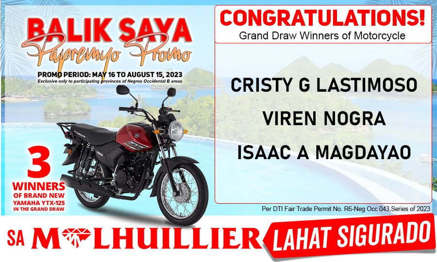 BALIK SAYA SUMMER PROMO - Grand Draw Winners Website