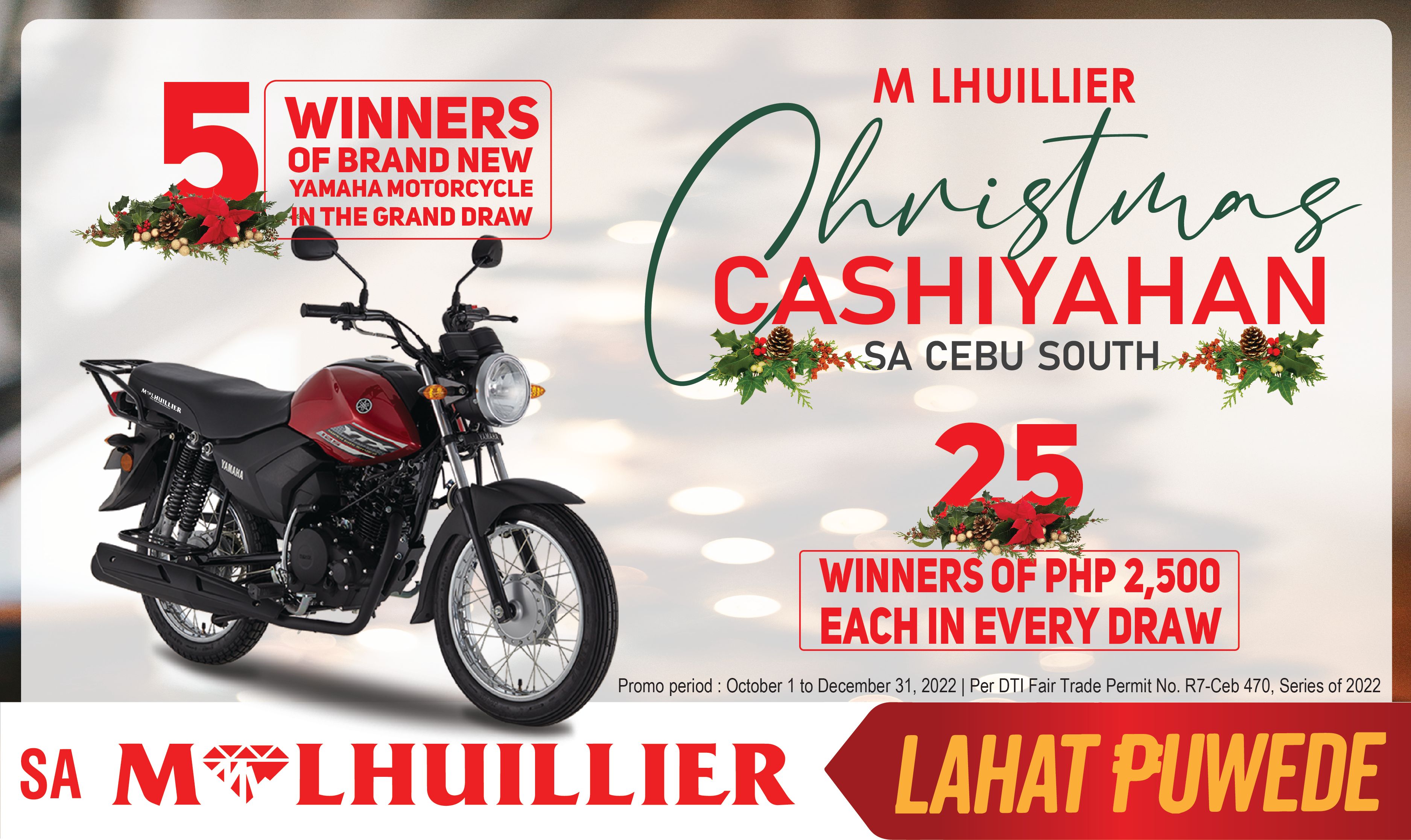 M LHUILLIER CHRISTMAS CASHIYAHAN SA CEBU SOUTH