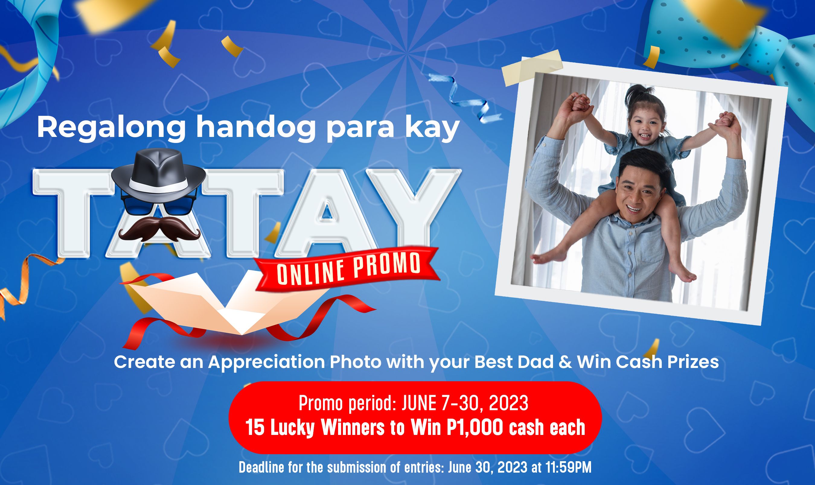 Regalong Handog para kay Tatay - Online Promo