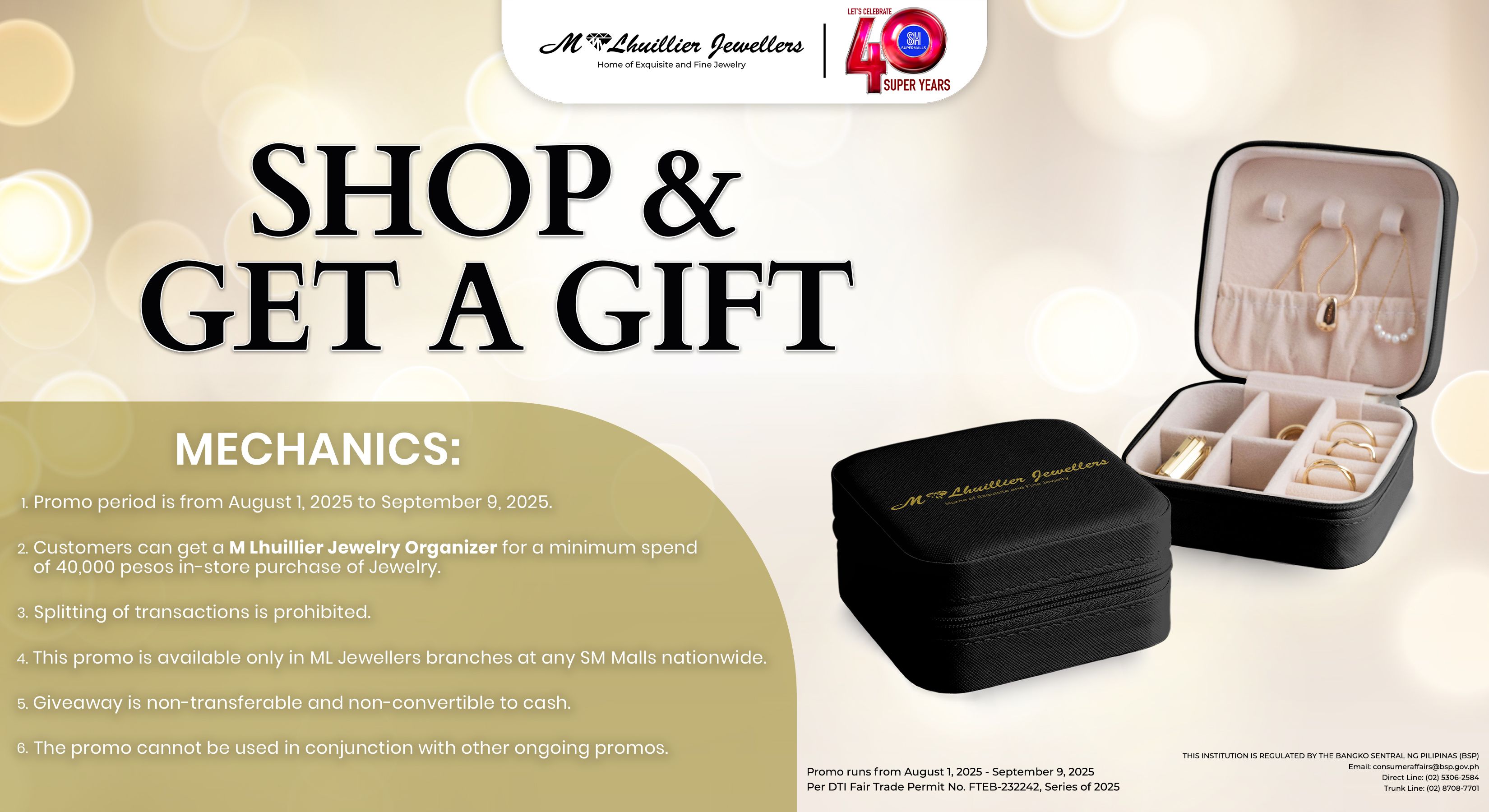 SHOP AND GET A GIFT