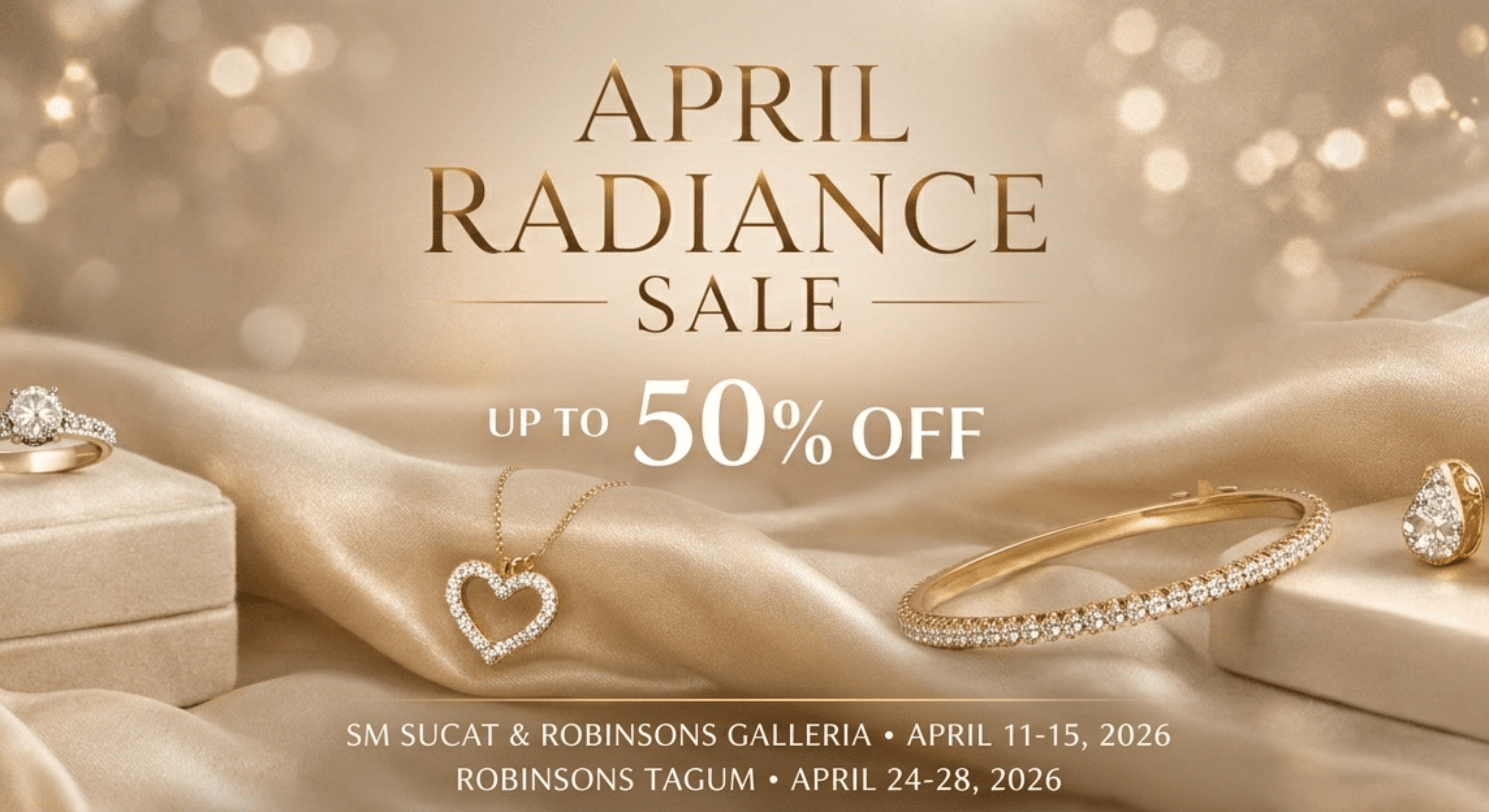 April Glow Starts at ML Jewellers