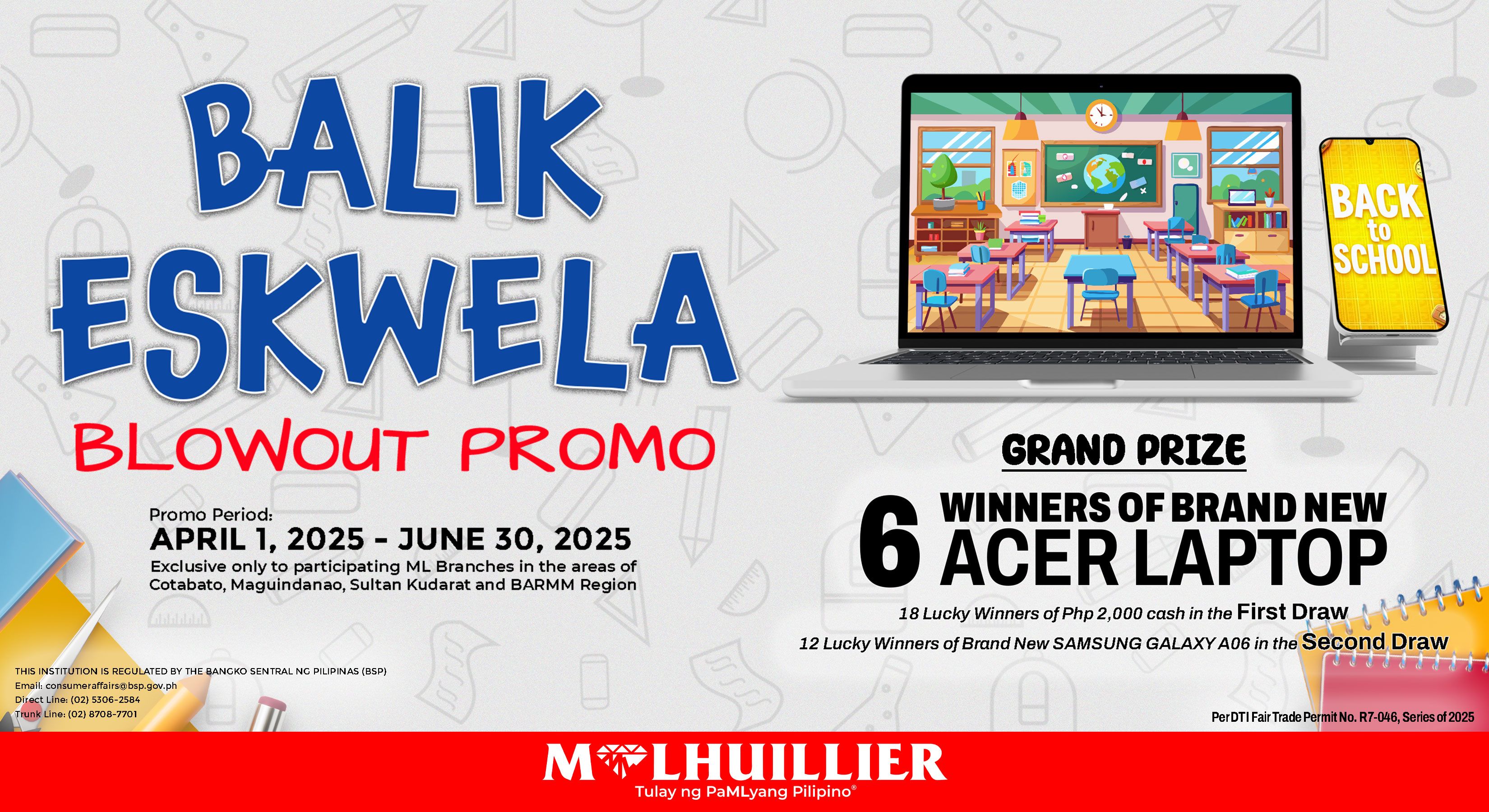 BALIK ESKWELA BLOWOUT PROMO
