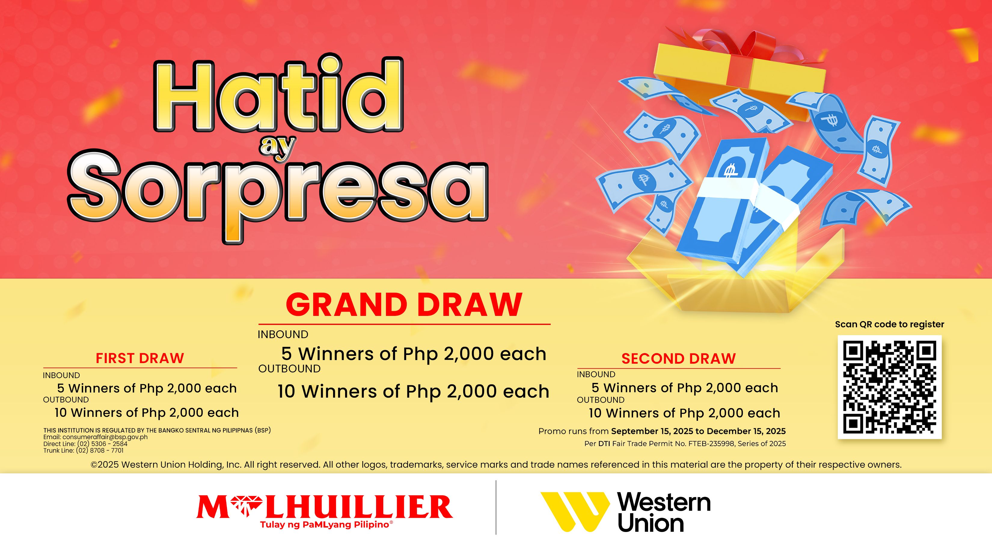 M LHUILLIER – WESTERN UNION: HATID AY SORPRESA