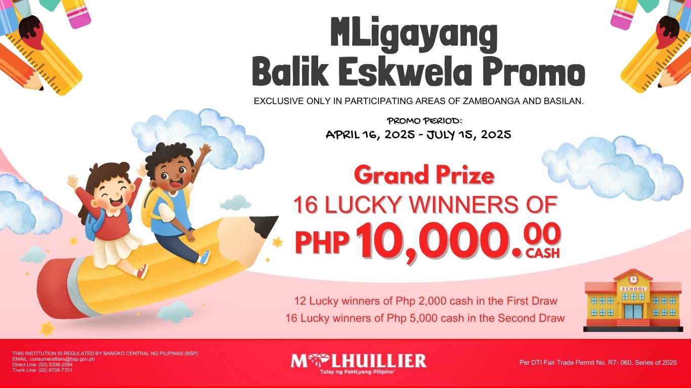 MLigayang BALIK ESKWELA PROMO